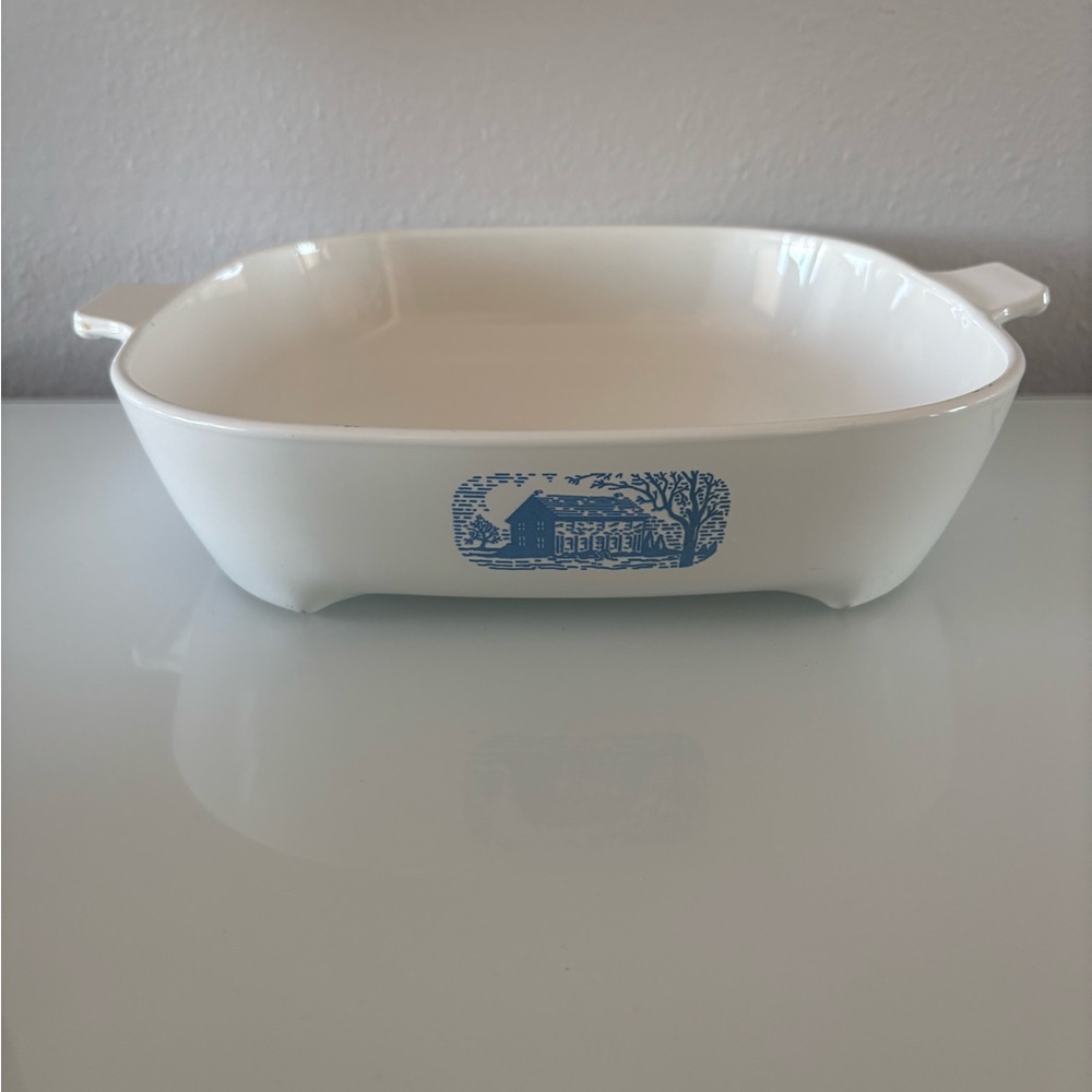 Vintage Corning Ware Amana Microwave Radarange Browning Skillet 8”